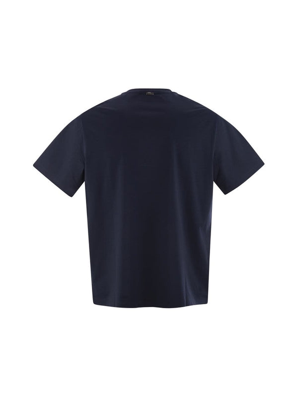 Back Logo Cotton Short-Sleeve T-Shirt