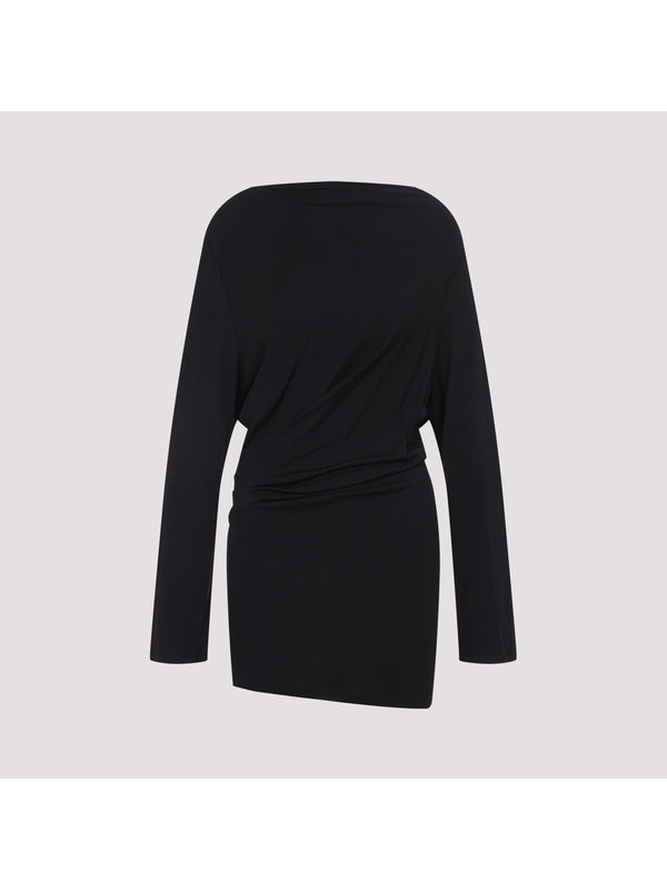 Corisiere Drape Mini Dress