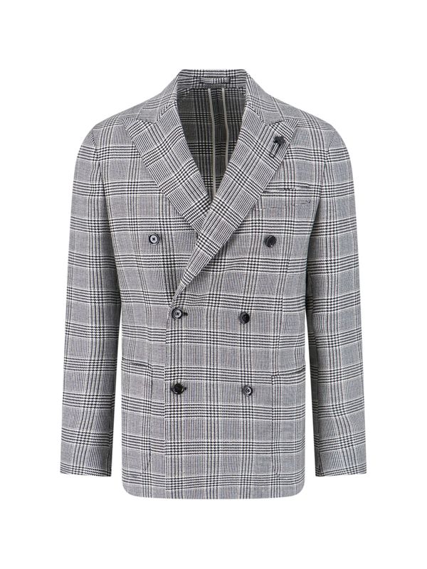 Lardini Checked Tailored Jackets