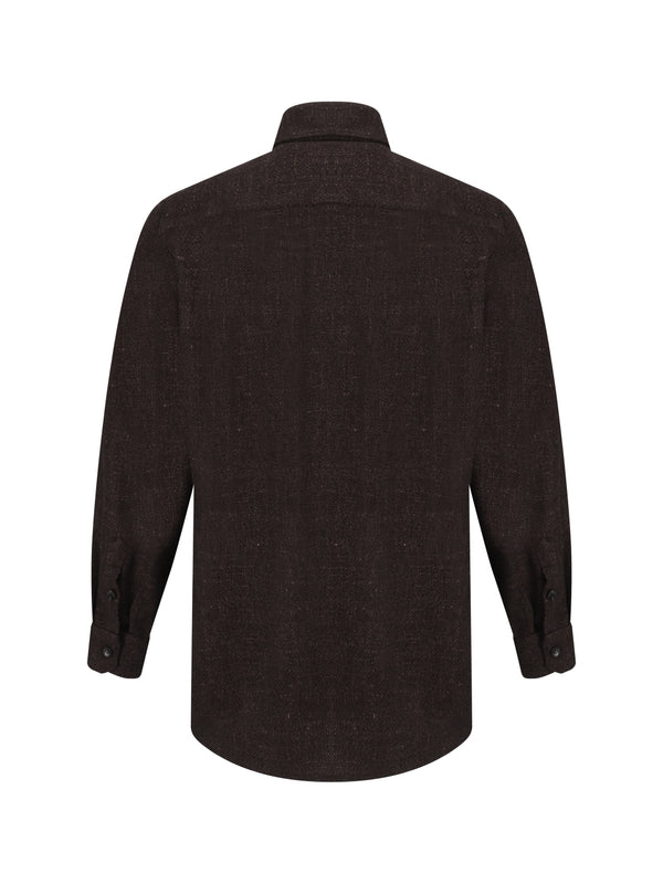 Wool Silk Over Shirt