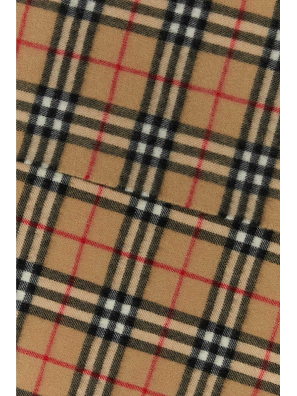 Vintage Check Cashmere Muffler