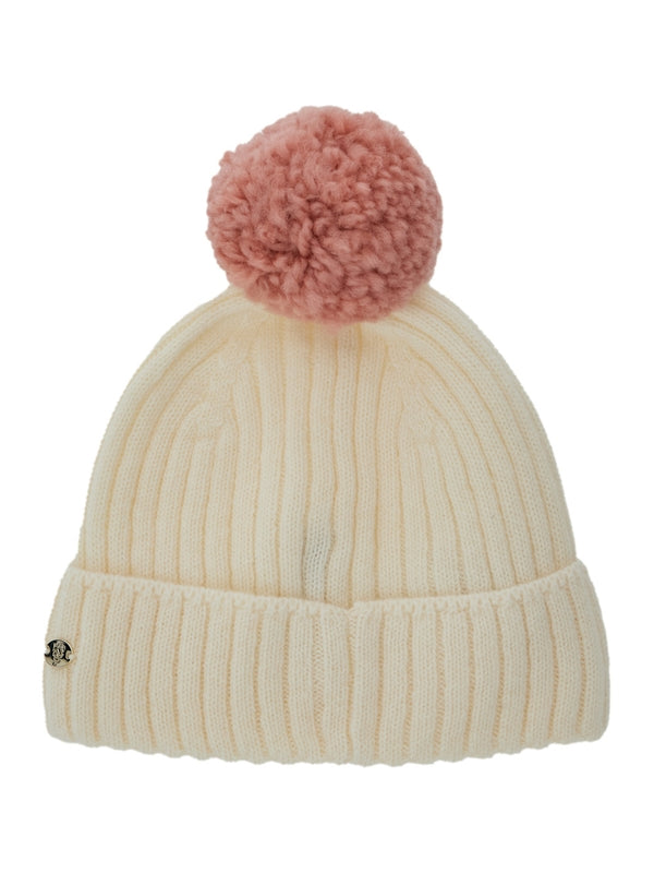 Tiana Pom Pom Wool Cashmere Beanie