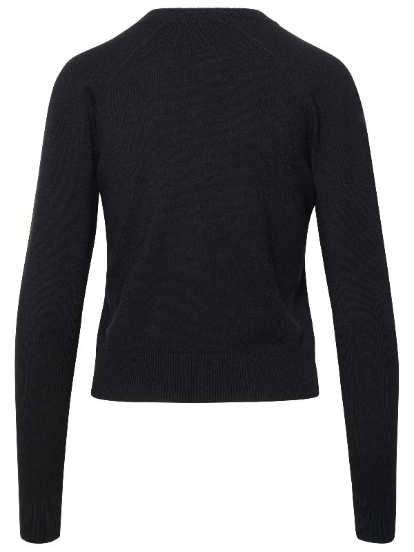 ロゴジャカードウールブレンドニット