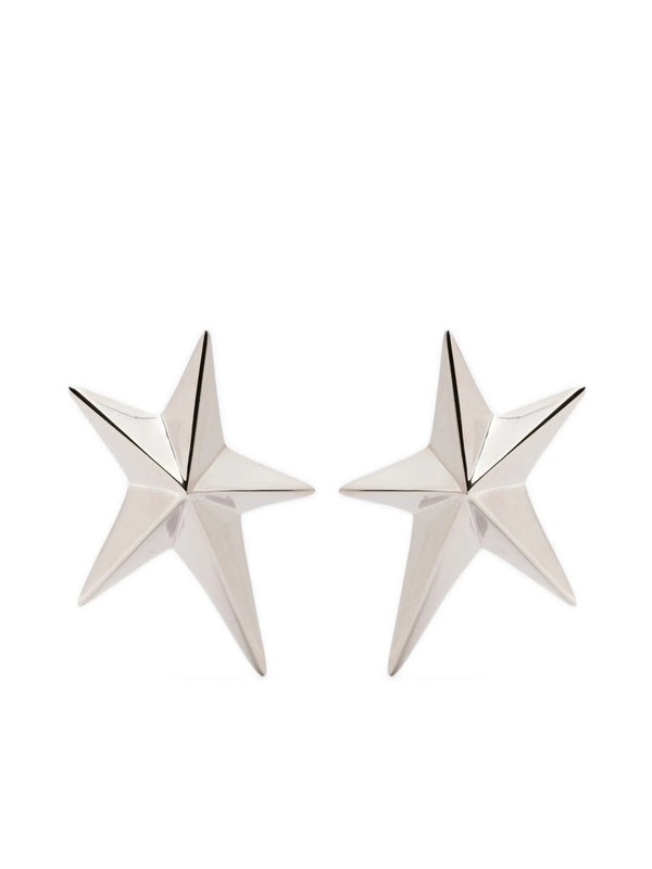 Mugler Silver Earrings