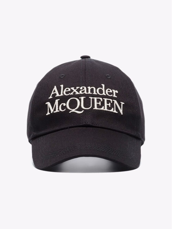 Alexander Mcqueen Black Ball Cap