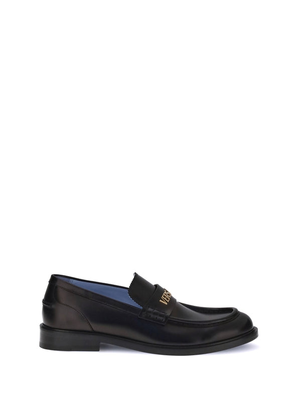 Versace Black Loafers