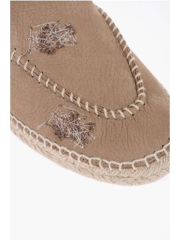 Beige Espadrille Loafer