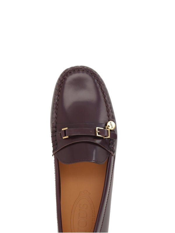 Tod'S Burgundy Driving Shoes