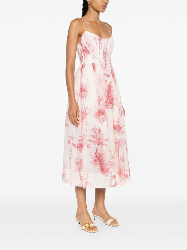 Waverly Flower Cotton Dress