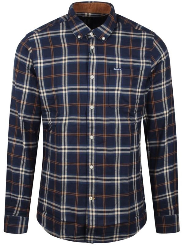 Barbour Navy Shirts