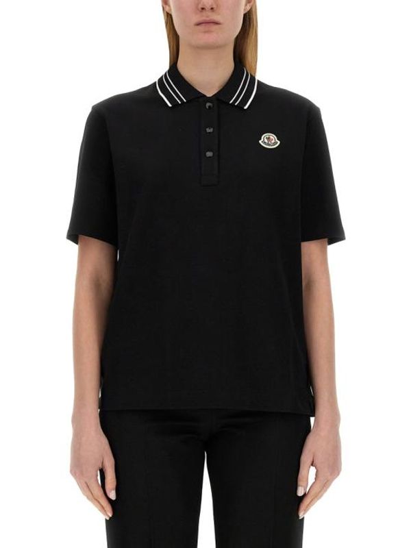 Chest Logo Cotton Polo Shirt