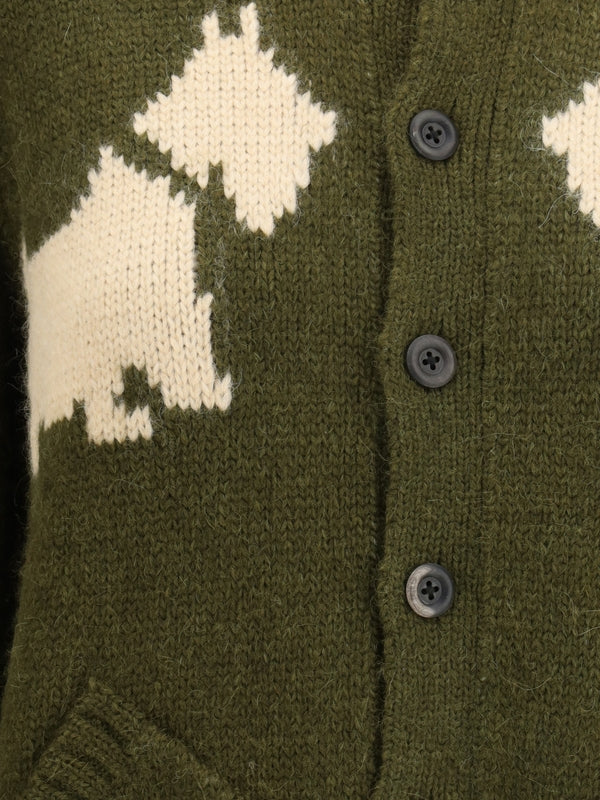 Baziszt Green Cardigans