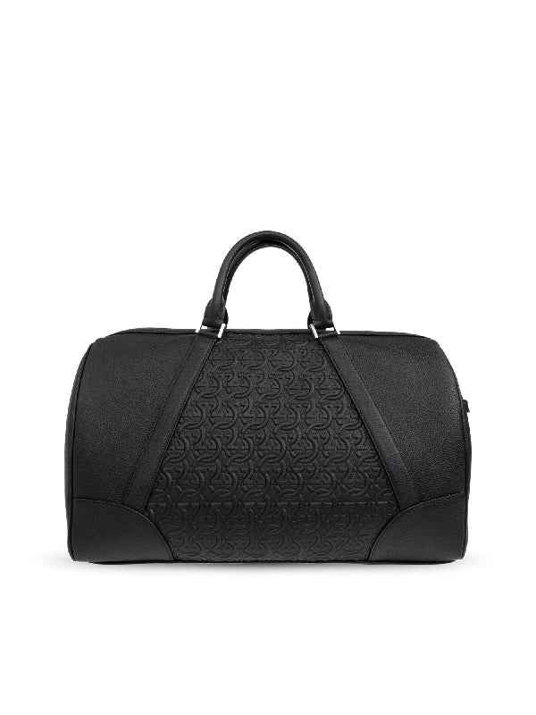 Gancini Logo Calfskin Boston
  Bag