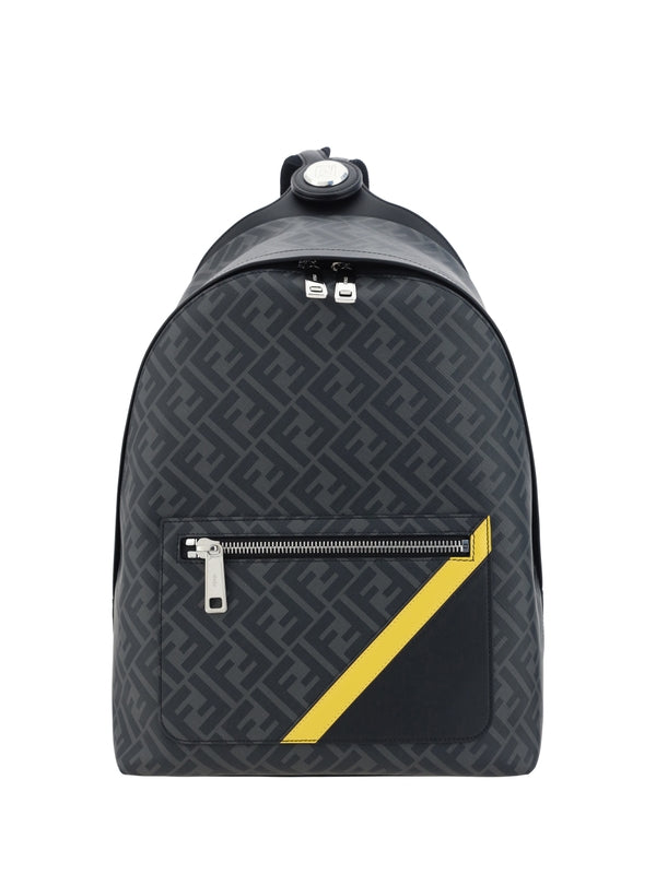 Chiodo Diagonal Canvas Medium Backpack