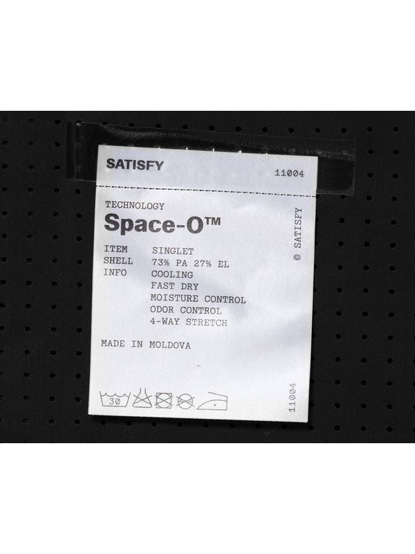 Logo Detail Nylon Sleeveless Top