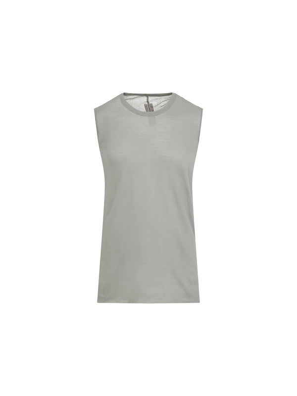 Back Asymmetric Line Detail Sleeveless Top