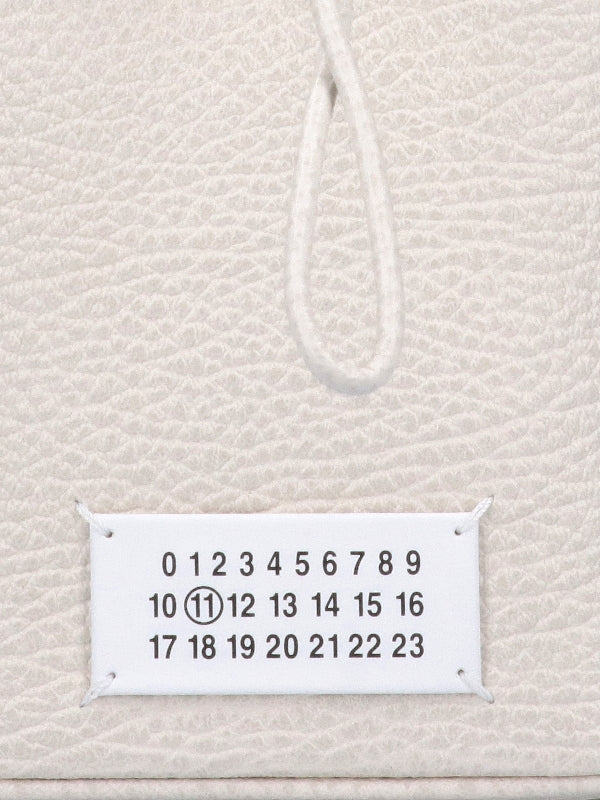 5ac Number Logo Leather Small Bucket Bag