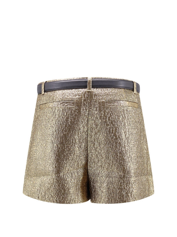 Belt Metallic Mini Skirt