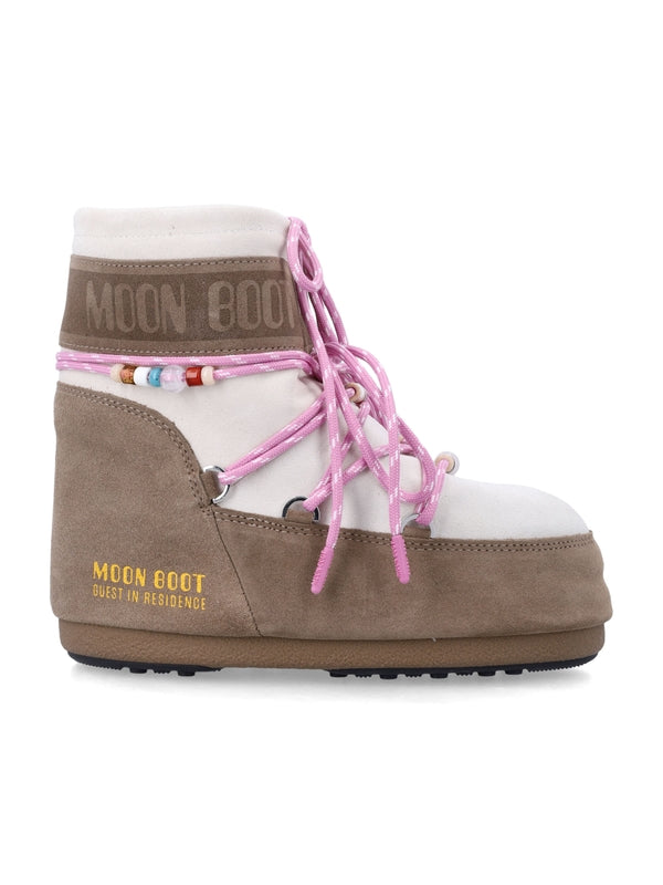 Moonboots Multicolor Lace-Up Boots