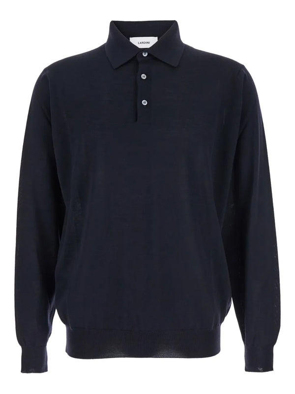 Lardini Navy Knitted