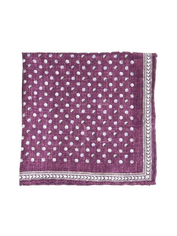 Graphic Pattern Silk
  Handkerchief