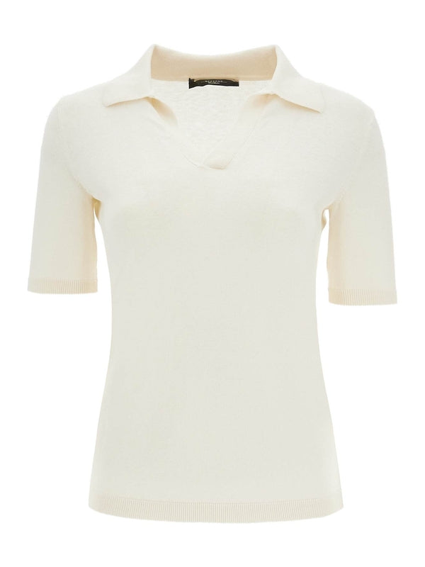 Roncolo Silk Cotton Polo Shirt