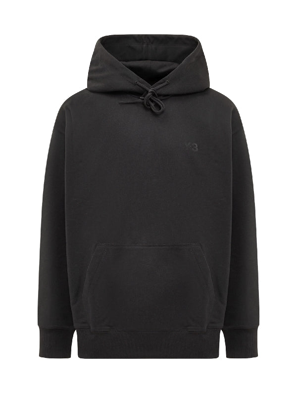 Logo Detail Drawstring Hoodie