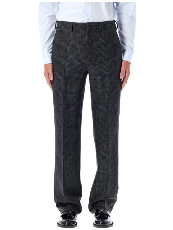 Check Pattern Virgin Wool
  Tailored Pants