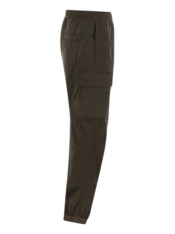 Wappen Patch Drawstring Cargo Pants