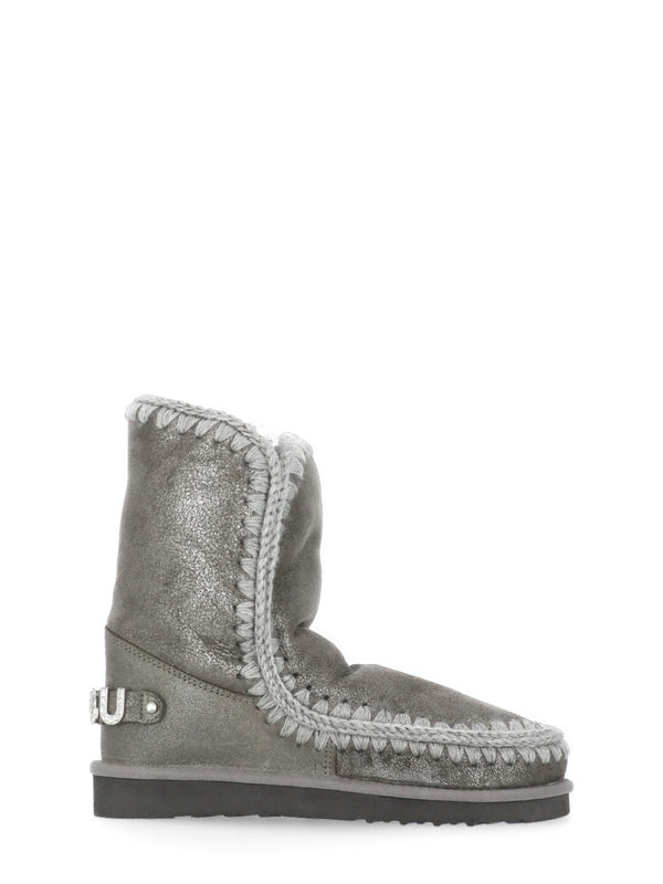 Eskimo 24 Rhinestone Logo Ankle Boots