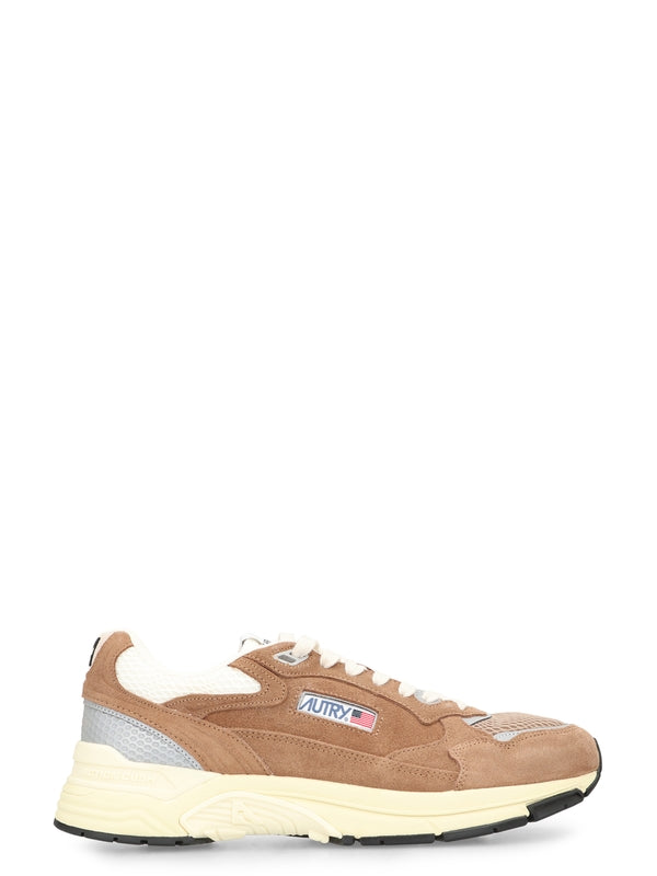 Autry Brown Low Top Sneakers