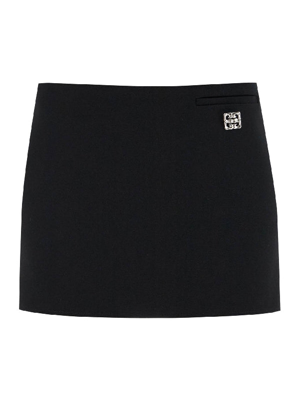 4g Wool Mini Skirt - Jente