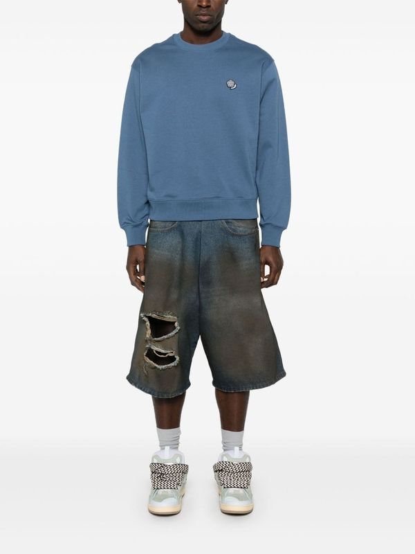 Bokeh Flower
  Patch Sweatshirt