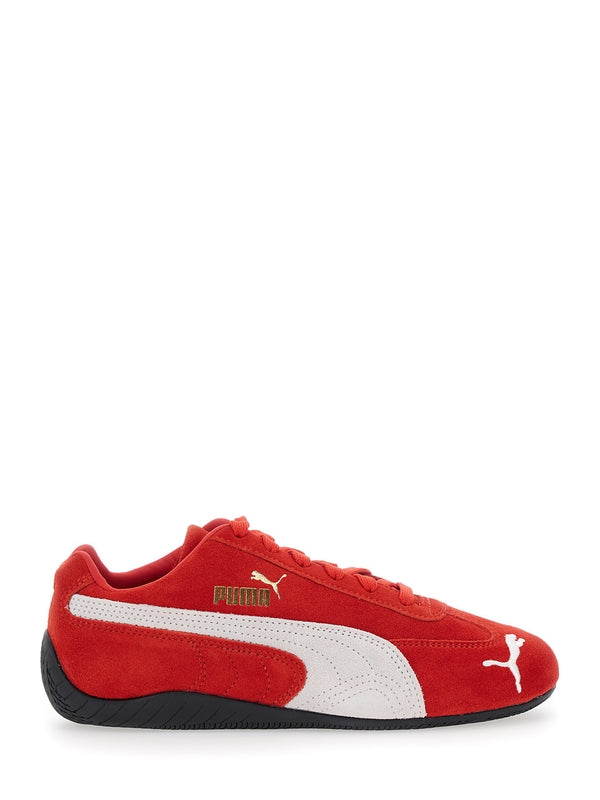 Puma Red Low Top Sneakers