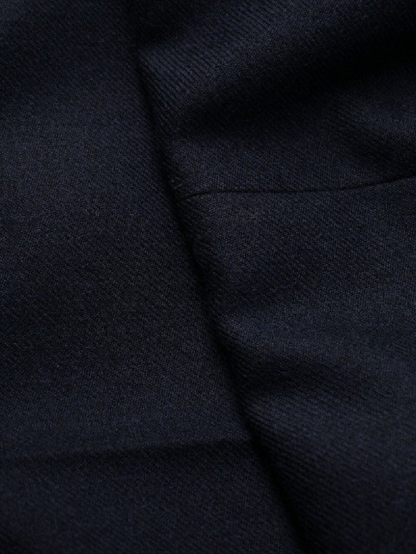 Back Stitch Wool Tailored Pants