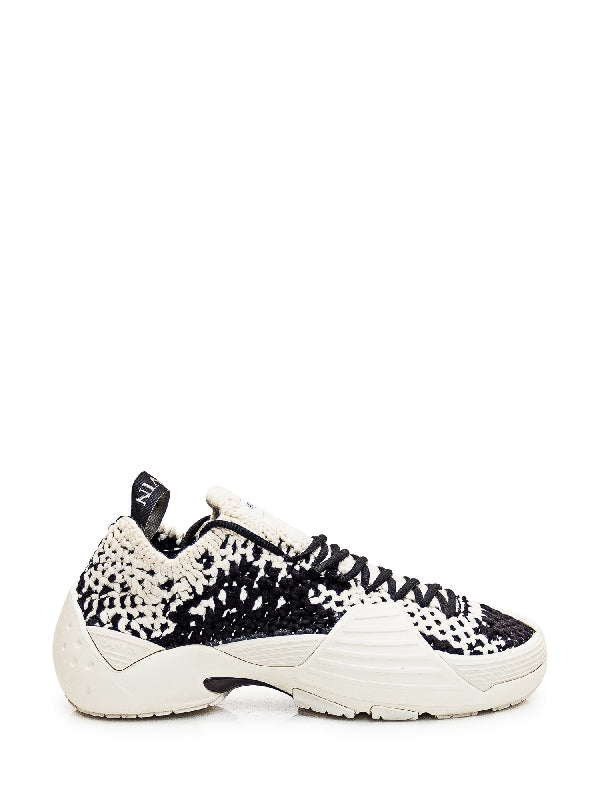 Cotton Flash Knit Low-Top Sneakers