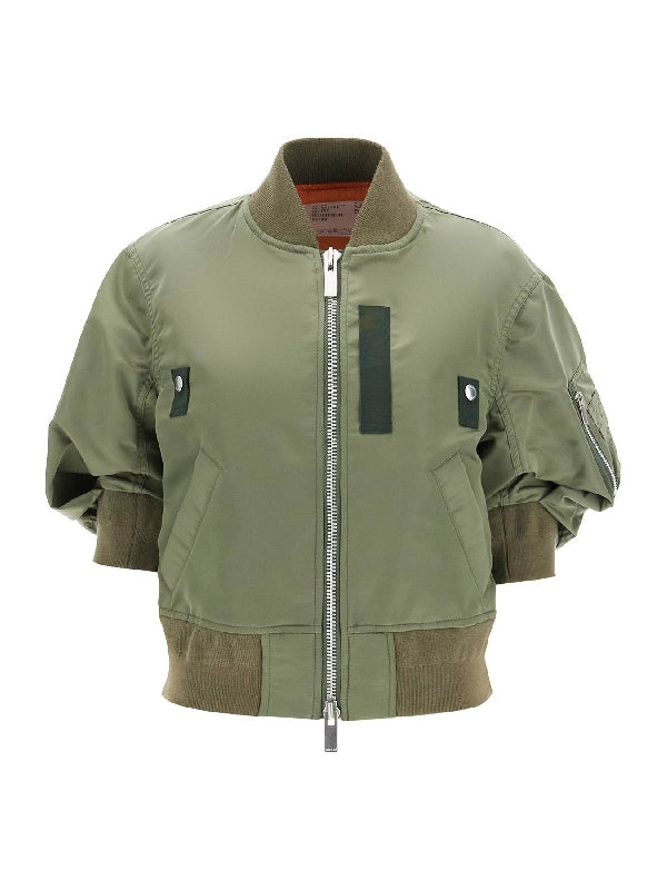 短袖飞行员夹克