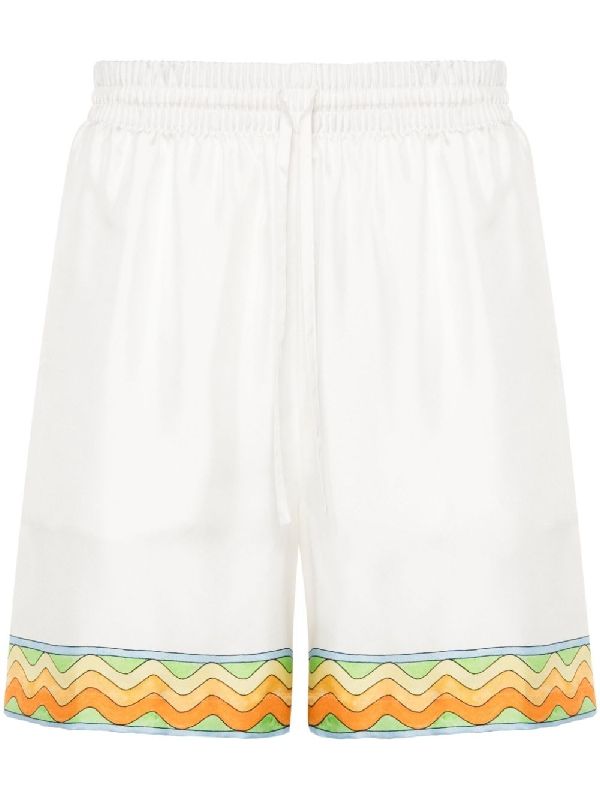 Silk Bandied
  Bermuda Shorts