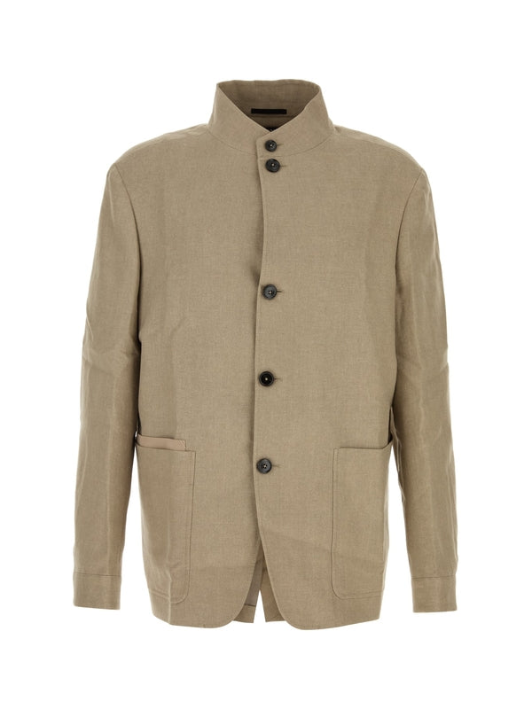Z Zegna Beige Jackets