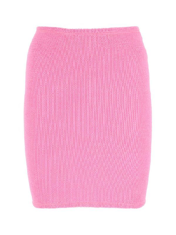 Fitted Knit Mini Skirt