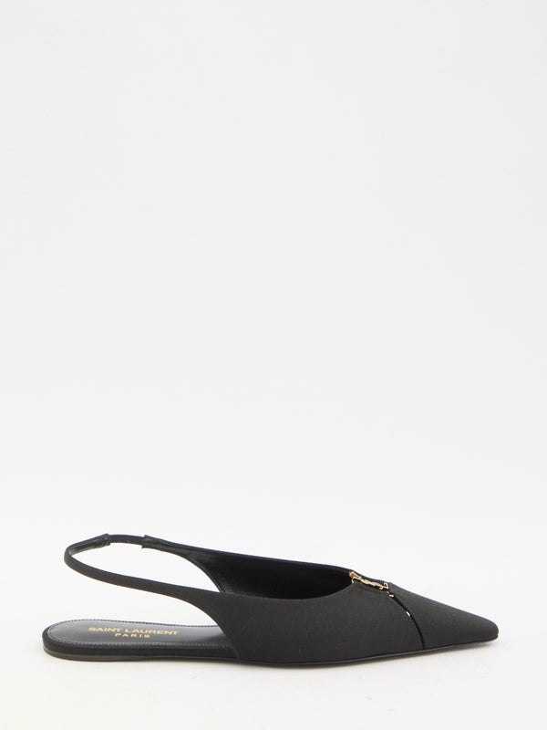 Babylon Slingback Flat Shoes