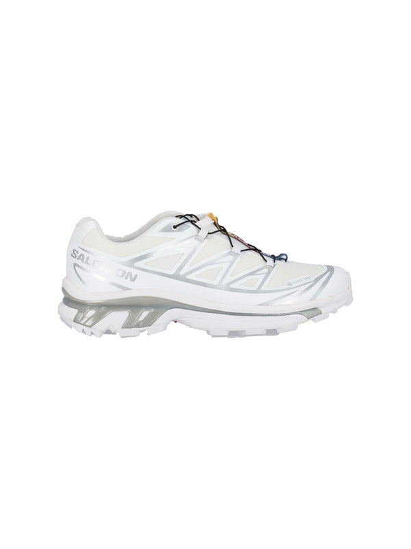 Salomon White Low Top Sneakers