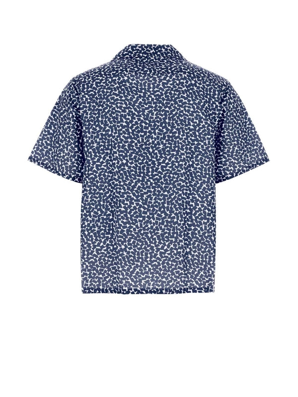 Allover Pattern Short-sleeve Shirt