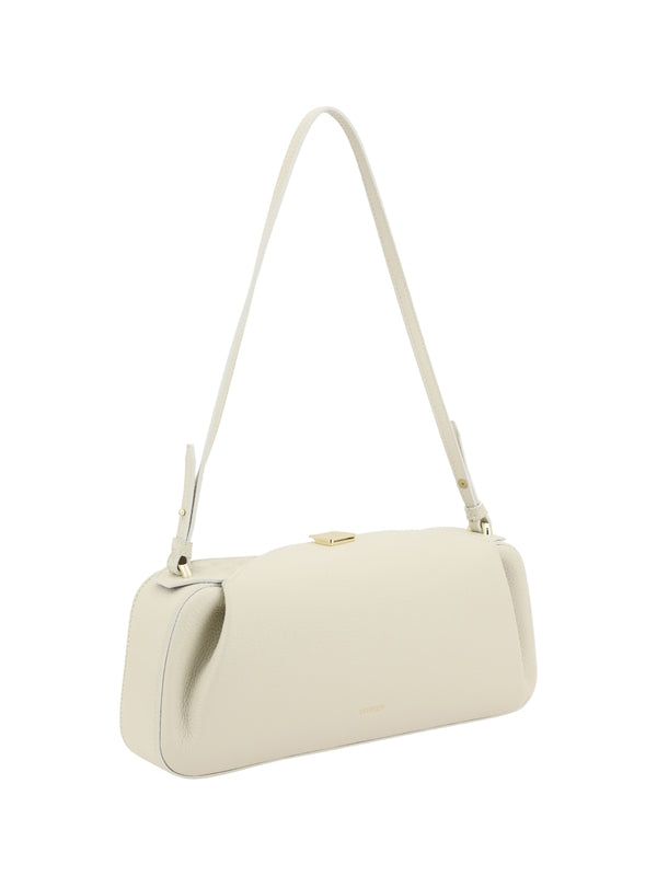 Oyster Leather Crossbody
  Bag