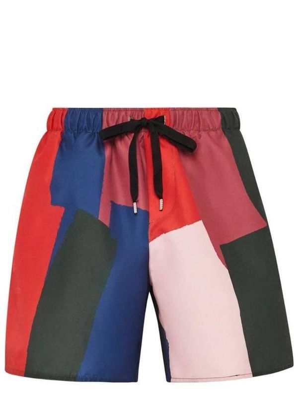 Color Block Swim Shorts