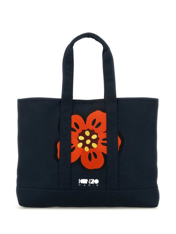 Bokeh Flower Canvas Tote Bag