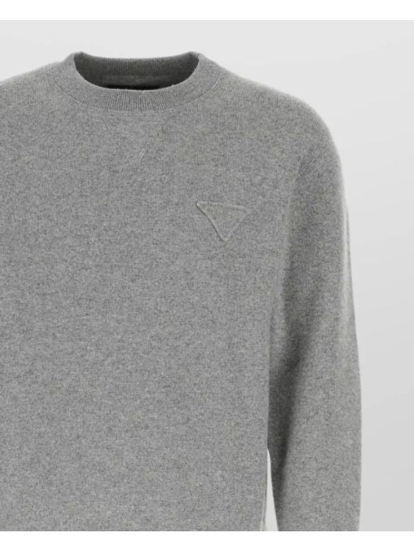 Triangle Patch Cashmere Knit