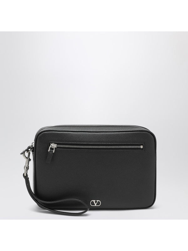 Valentino Black Clutch Bags