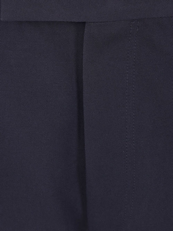 Z Zegna Navy Tailored Pants