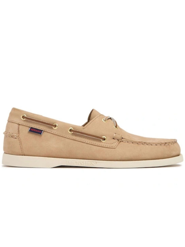 Sebago Beige Boat Shoes